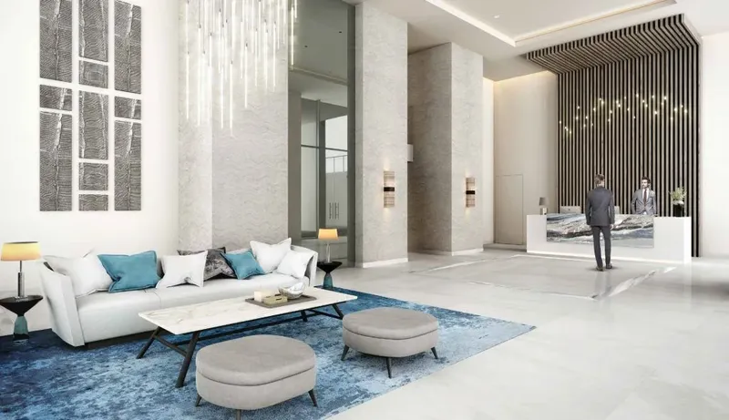 Lobby at The Cove II in Dubai Creek Harbour Dubai