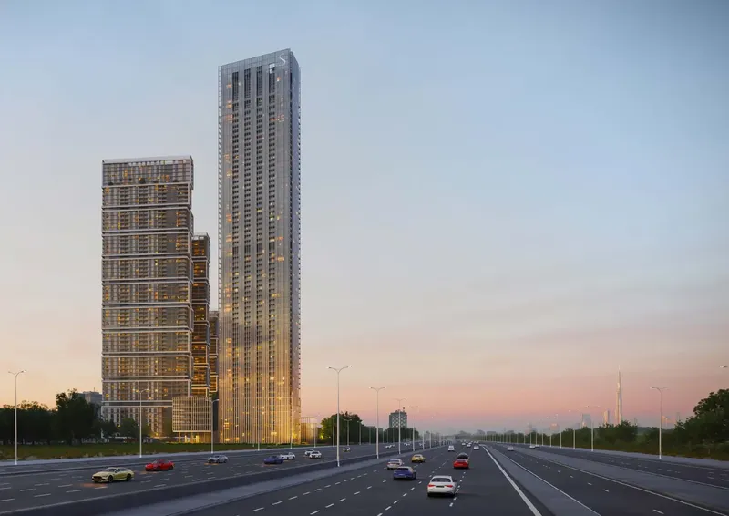 Exterior at The Element at Sobha One in Ras Al Khor Dubai