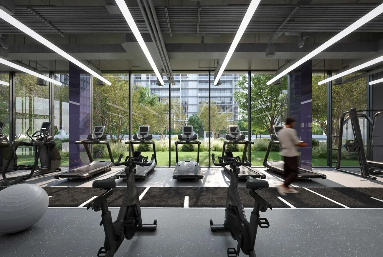 Gym amenity image at The Gate 3 and 4