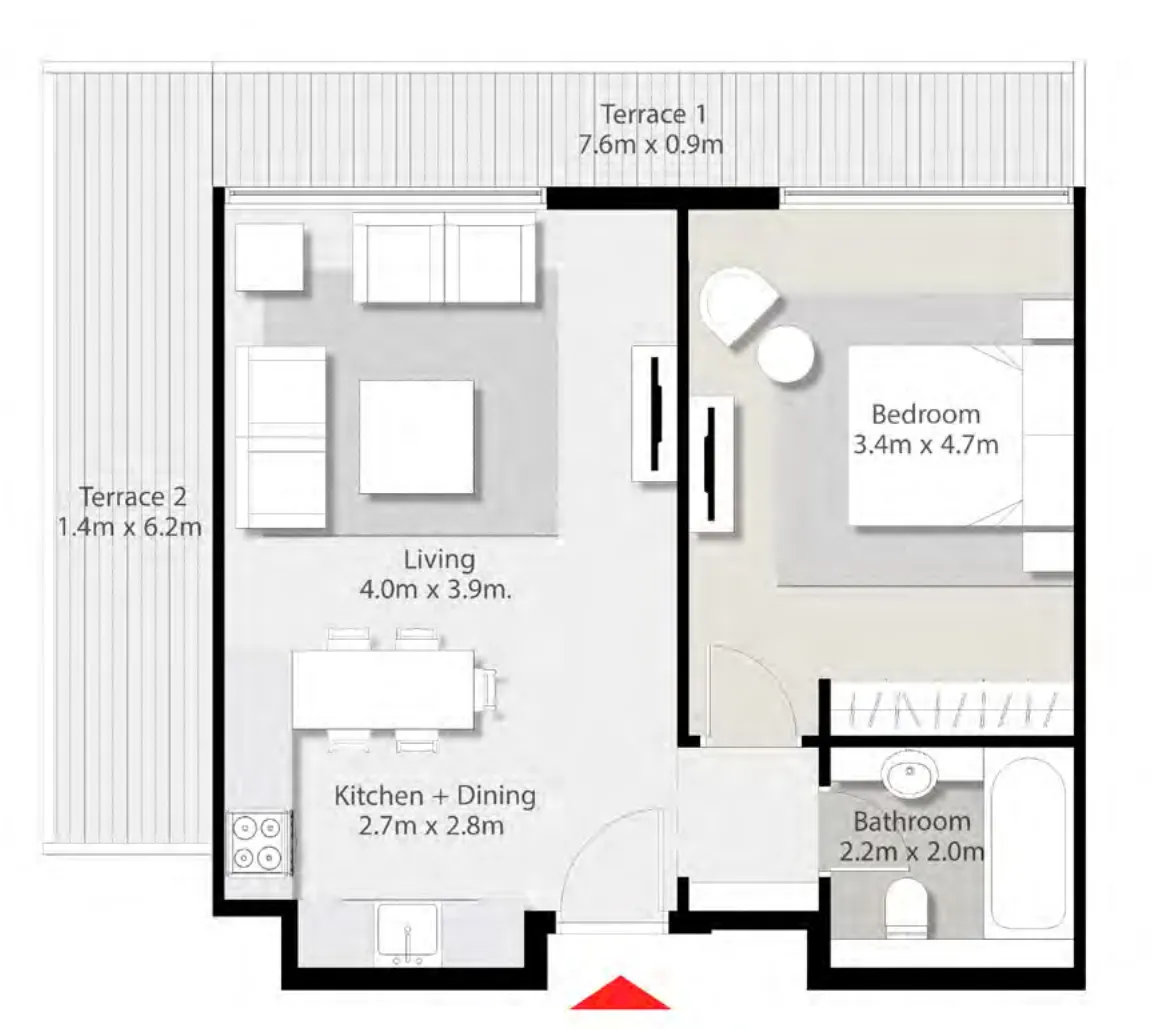 Arada The Riff floor plan