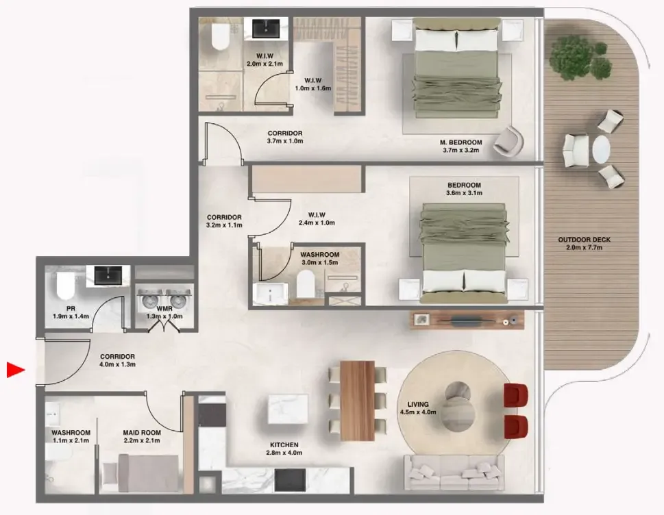 AMIS Development The Tides floor plan