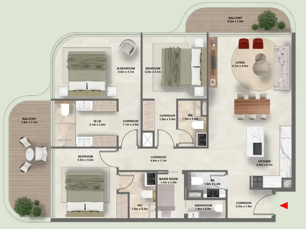 AMIS Development The Tides floor plan