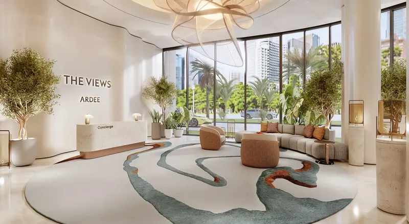 Lobby at The Views in Al Marjan Island Ras Al Khaimah