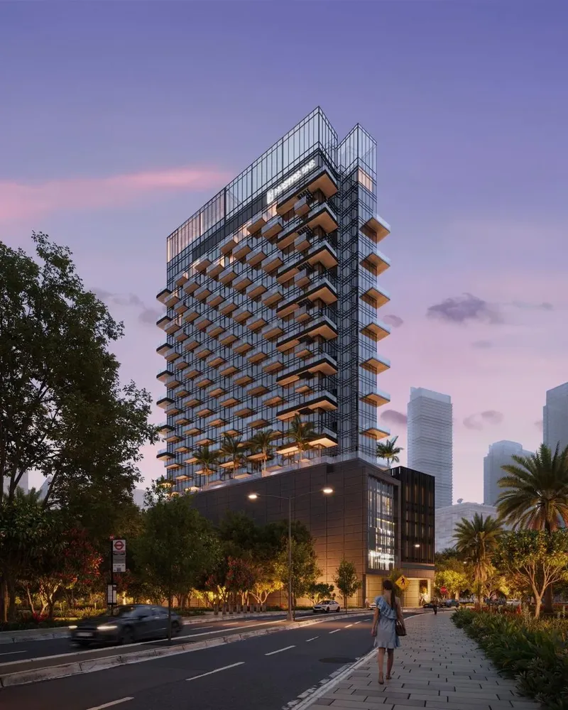 Exterior at The Waterway in Bukadra Dubai