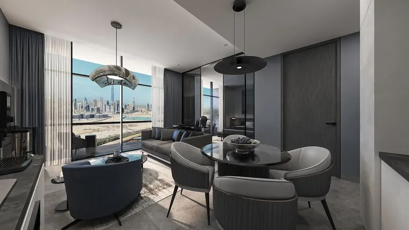 Interior at The Waterway in Bukadra Dubai