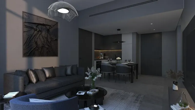 Interior at The Waterway in Bukadra Dubai