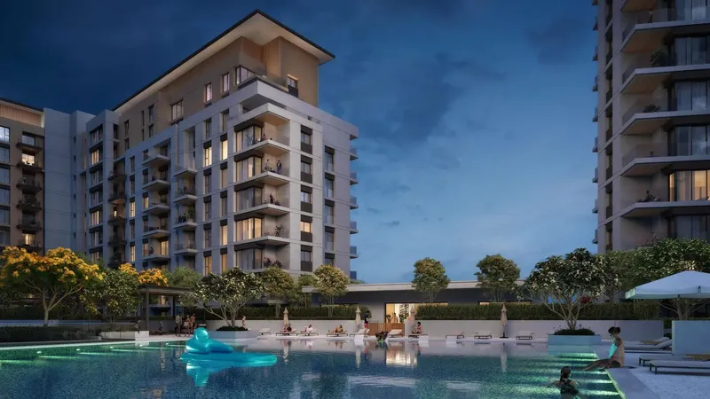 Exterior at Topaz Residences in Maryam Island Sharjah