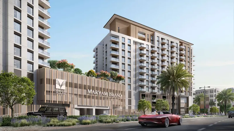 Exterior at Topaz Residences in Maryam Island Sharjah