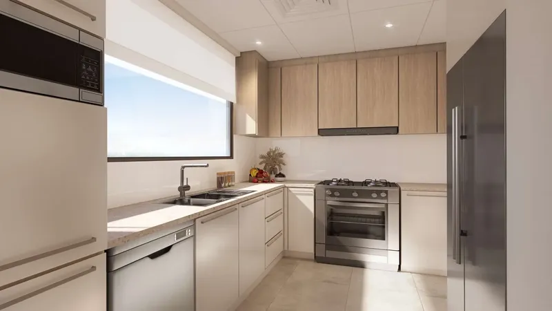Interior at Topaz Residences in Maryam Island Sharjah