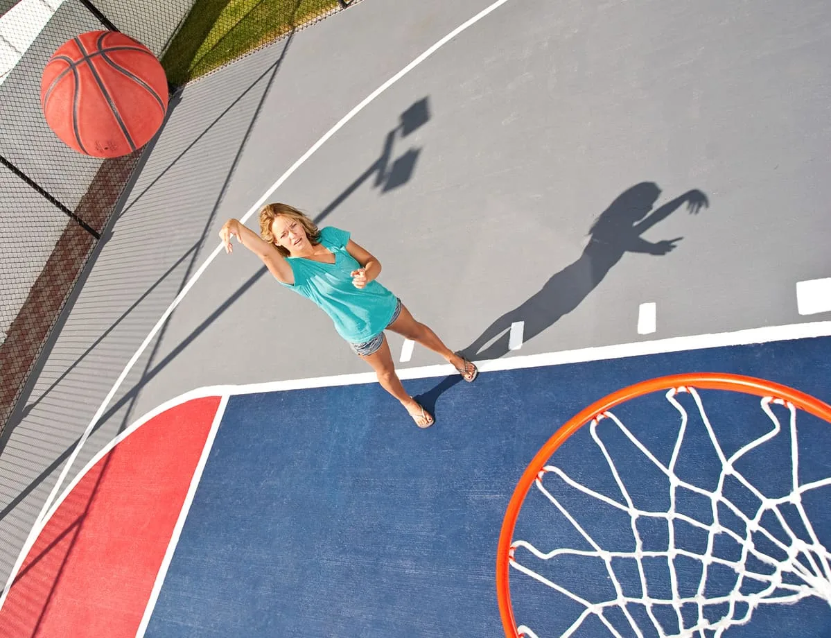Basketball Court amenity image at Tranquil Wellness Tower