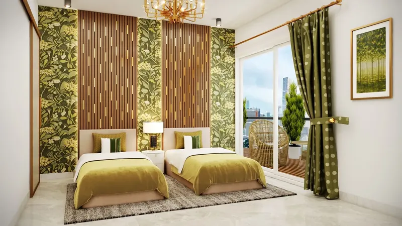 Interior at Tranquil Wellness Tower in JVT (Jumeirah Village Triangle) Dubai