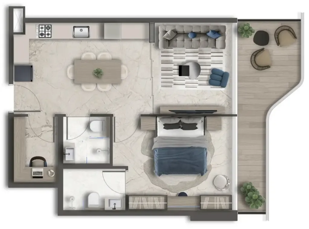 Fakhruddin Properties Development Treppan Vision floor plan