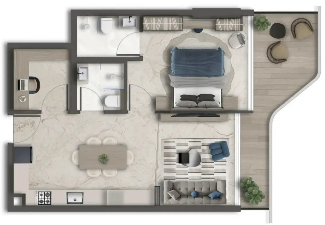 Fakhruddin Properties Development Treppan Vision floor plan