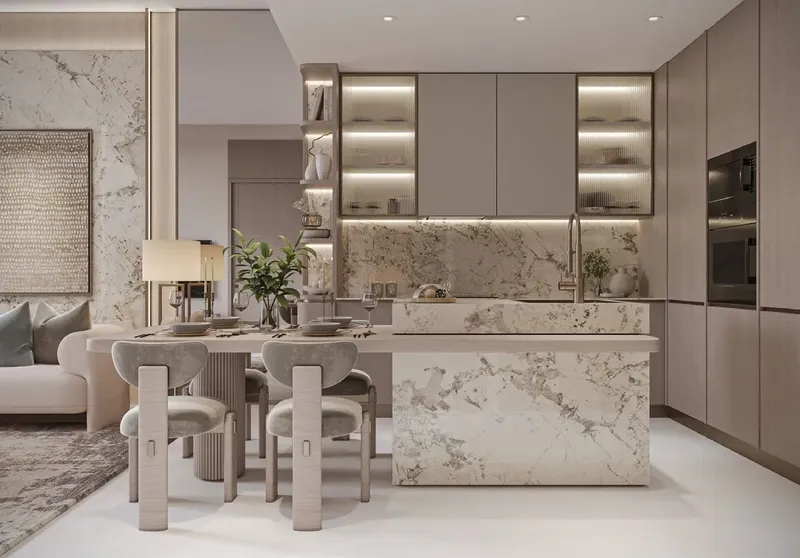 Interior at Trevino in JVC (Jumeirah Village Circle) Dubai