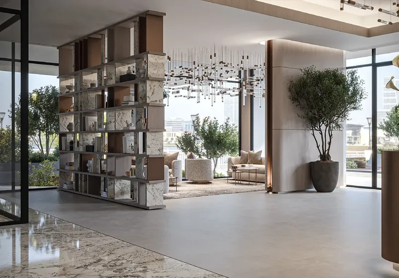 Lobby at Trevino in JVC (Jumeirah Village Circle) Dubai