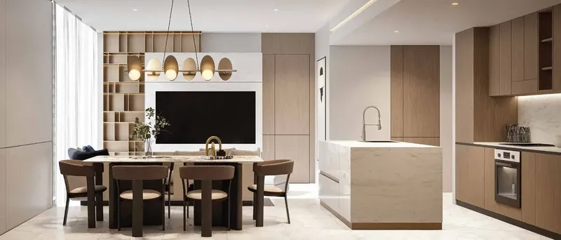 Interior at Trillium Heights in Al Satwa Dubai