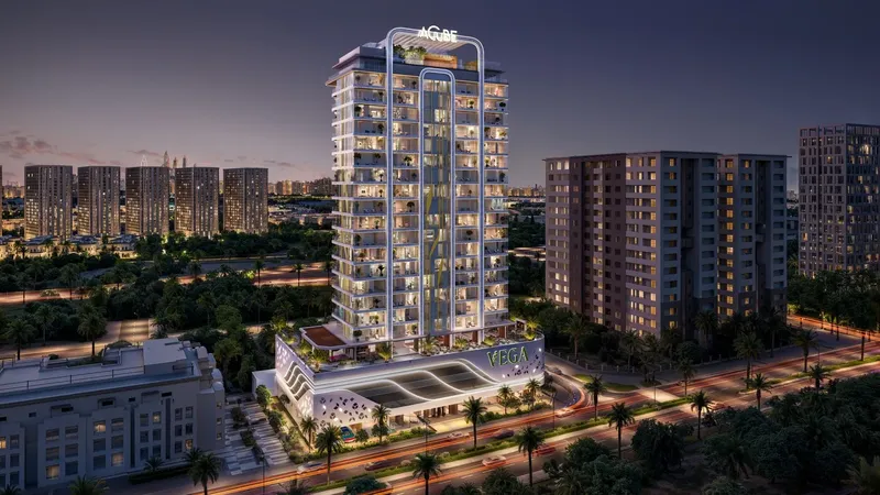 Exterior at Vega in Dubai Sports City Dubai