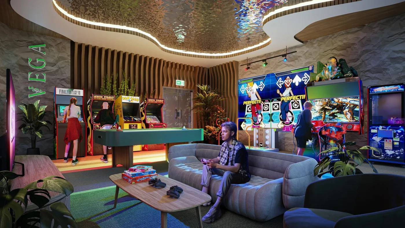 Gamers Lounge amenity image at Vega