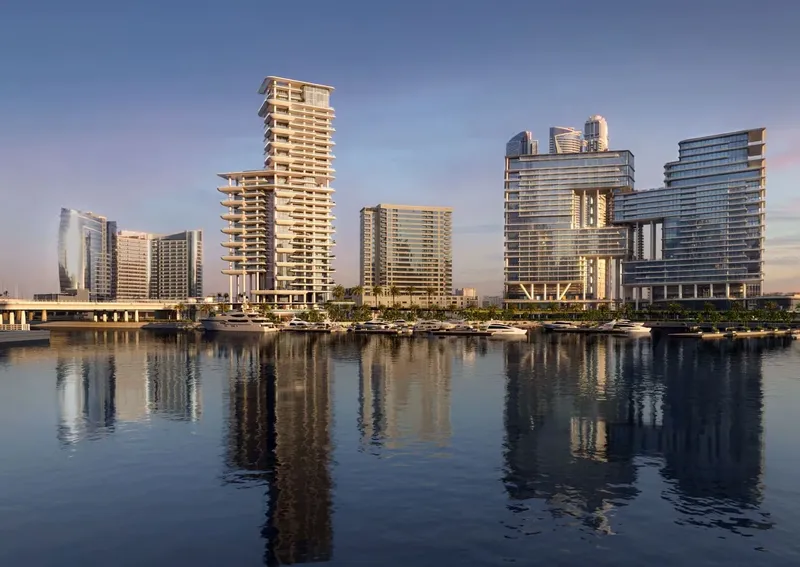 Exterior at Vela Dorchester Collection in Business Bay Dubai