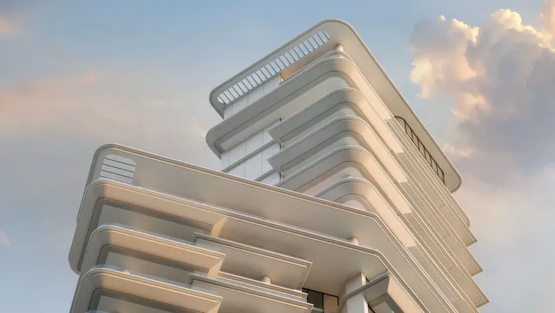 Exterior at Vela Dorchester Collection in Business Bay Dubai