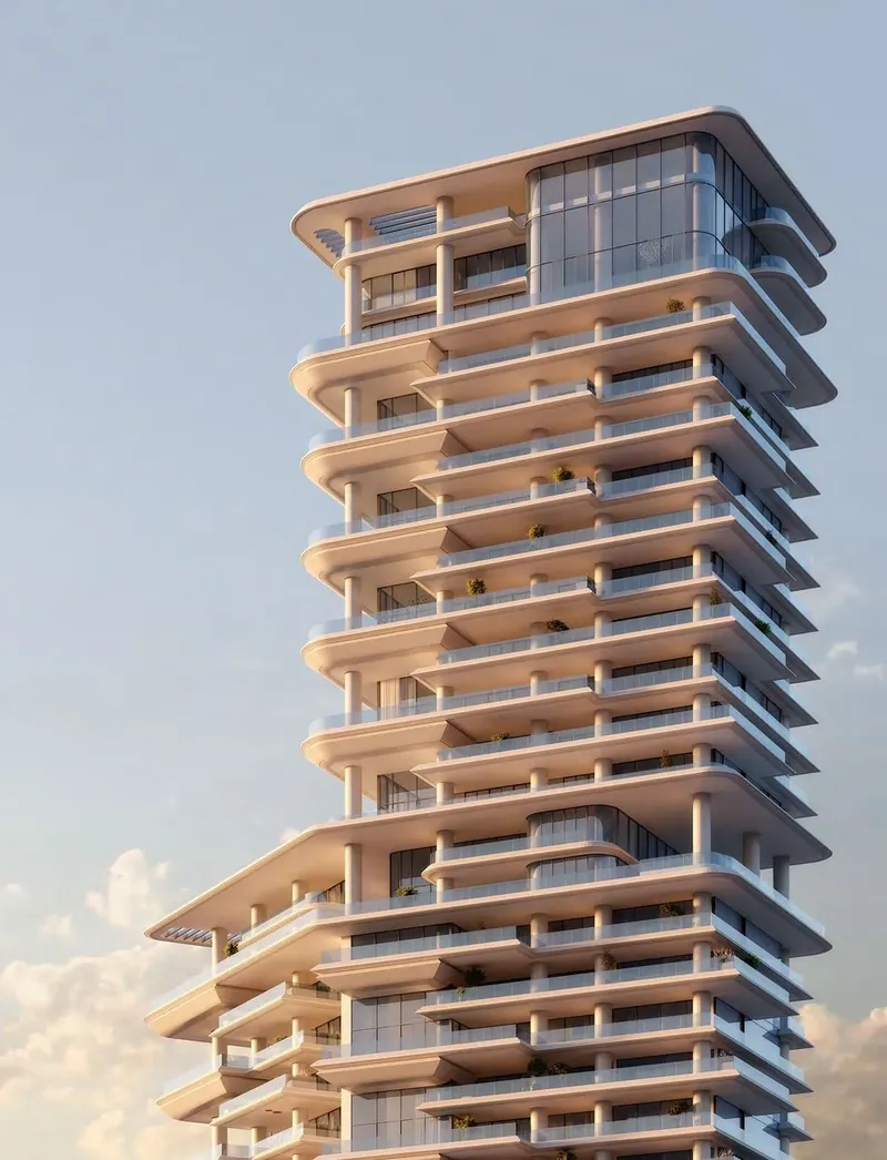 Exterior at Vela Dorchester Collection in Business Bay Dubai