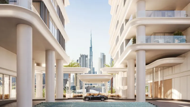Exterior at Vela Viento in Business Bay Dubai
