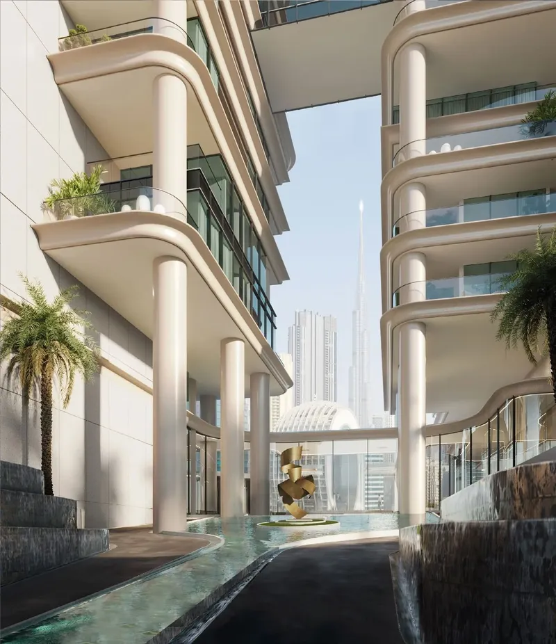 Exterior at Vela Viento in Business Bay Dubai