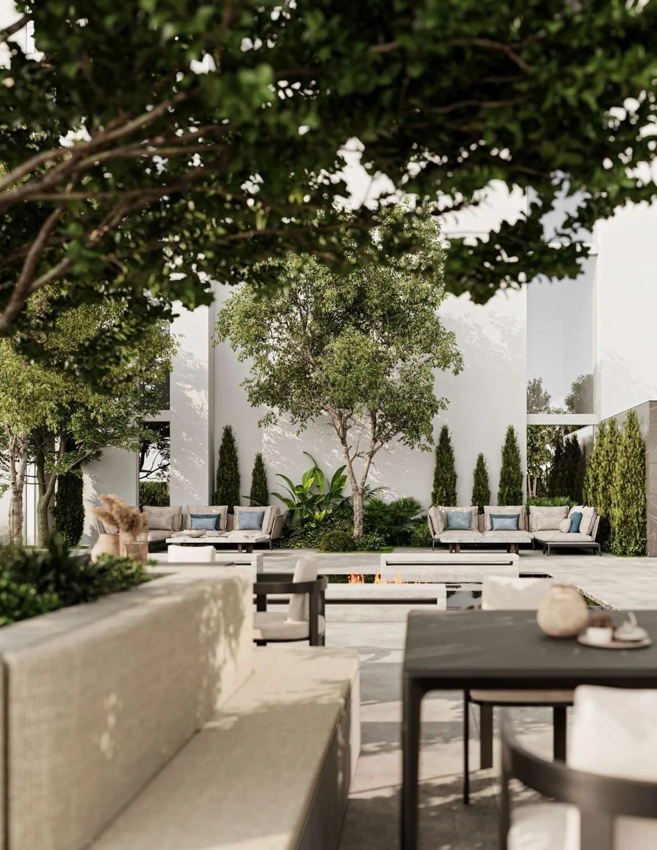 Zen Area amenity image at Velor Penthouses