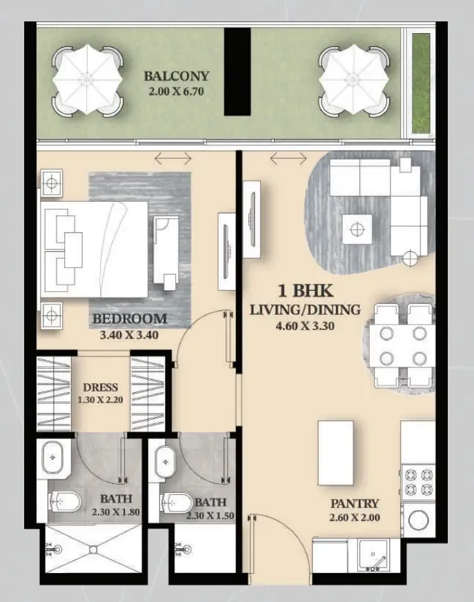 Zedor Developments Ventana Residences floor plan
