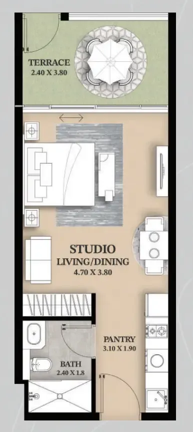 Zedor Developments Ventana Residences floor plan
