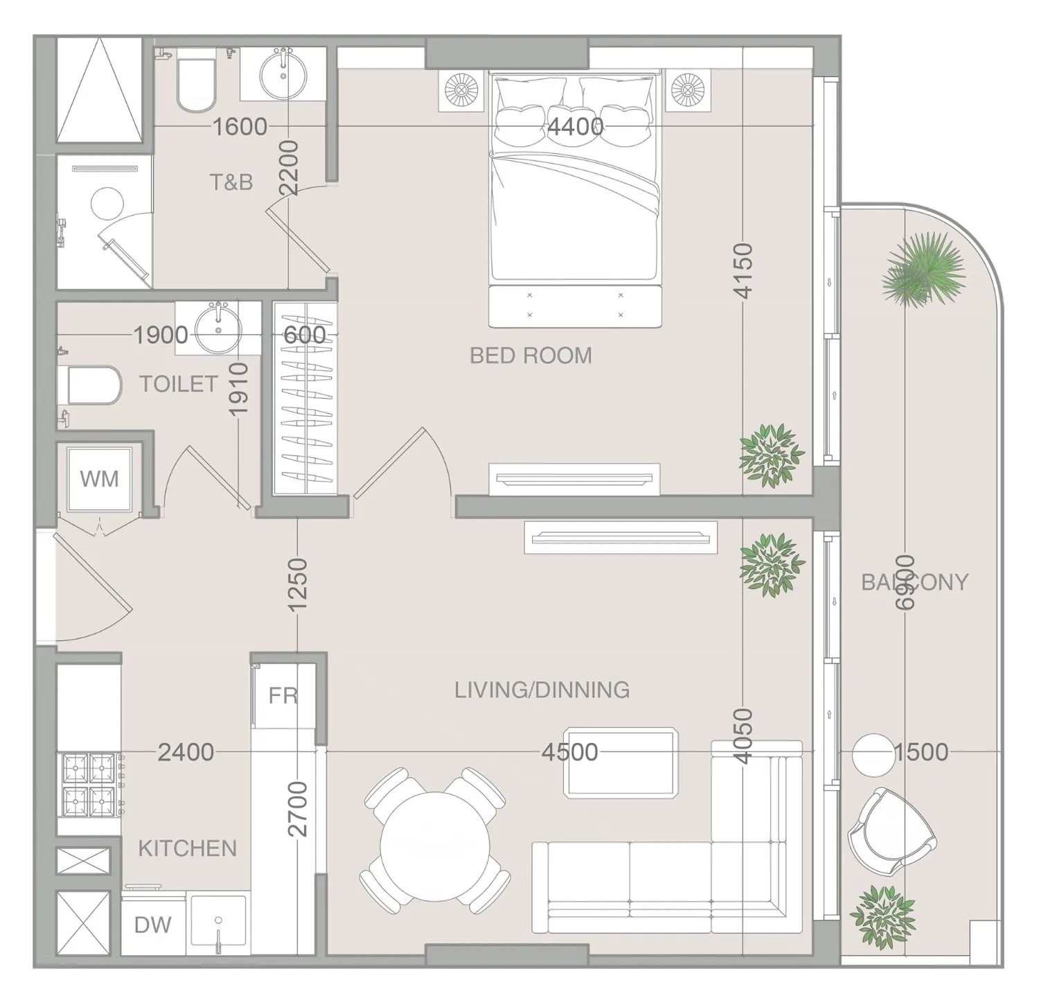 Object 1 VERDAN1A 4 floor plan