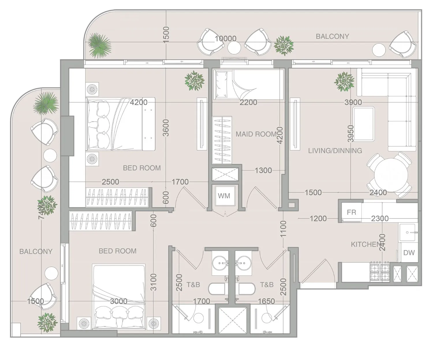Object 1 VERDAN1A 4 floor plan