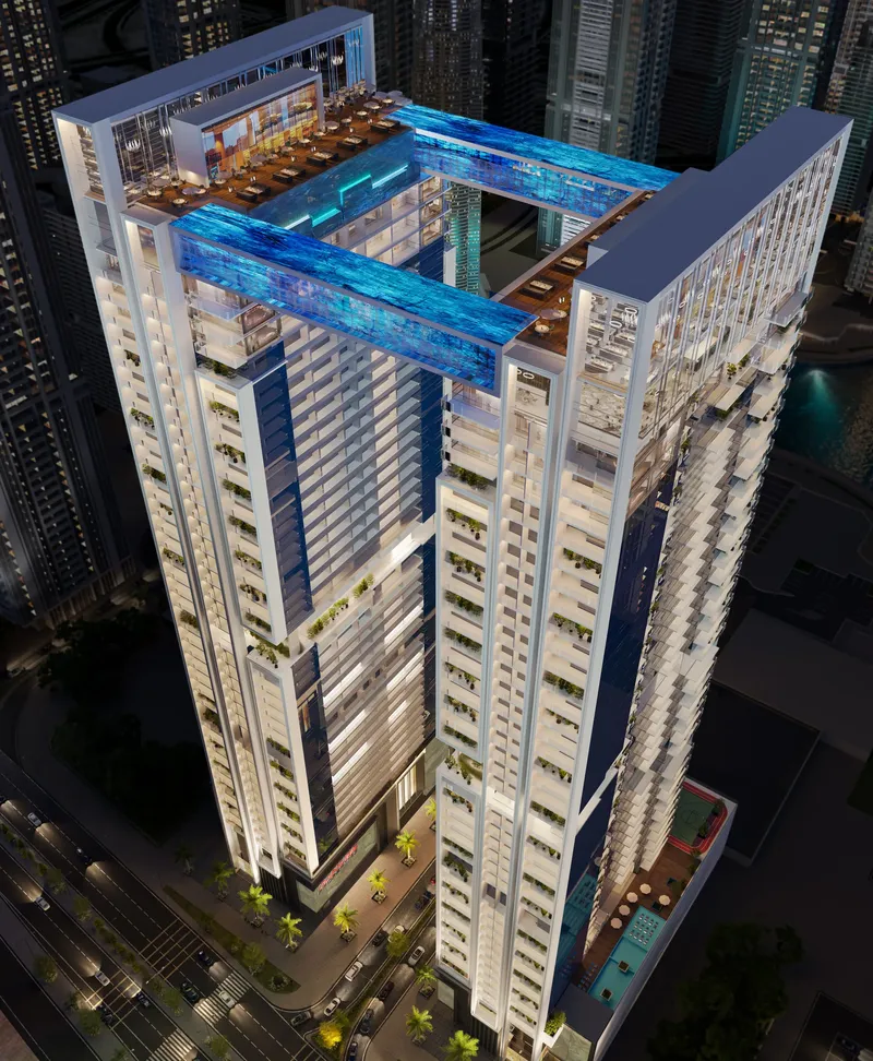 Exterior at Viewz in JLT (Jumeirah Lake Towers) Dubai
