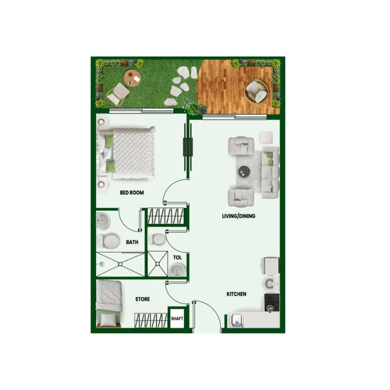 Vincitore Vincitore Wellness Estate floor plan