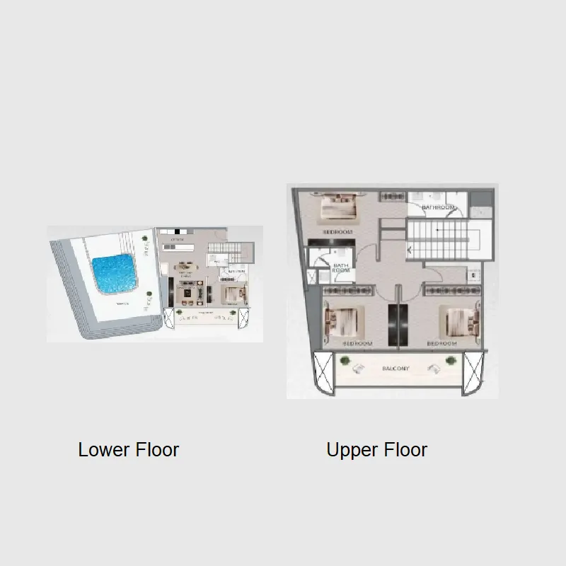 Binghatti Vision Iconic floor plan