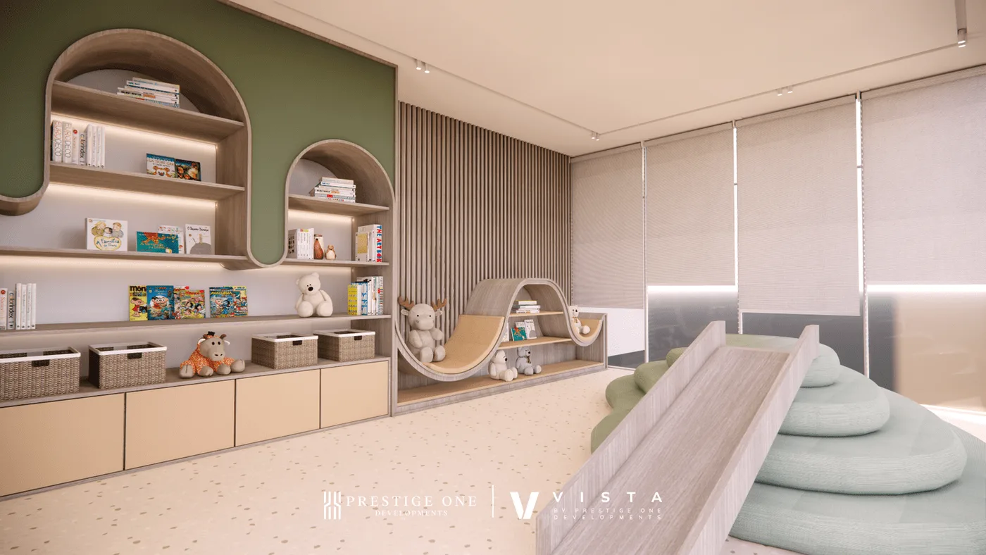 Indoor & Outdoor Kids Play Area amenity image at Vista by Prestige One