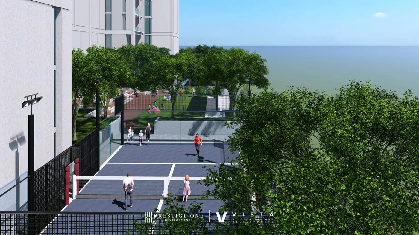 Multi-Sport & Basketball Court amenity image at Vista by Prestige One
