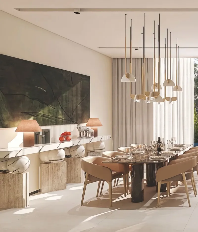Interior at Vista Del Mar in Yas Island Abu Dhabi
