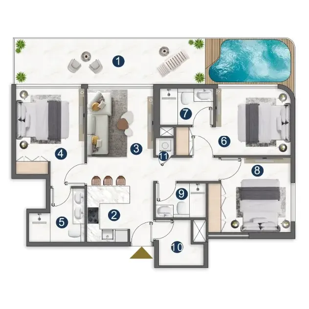 Pantheon Voxa Pantheon floor plan
