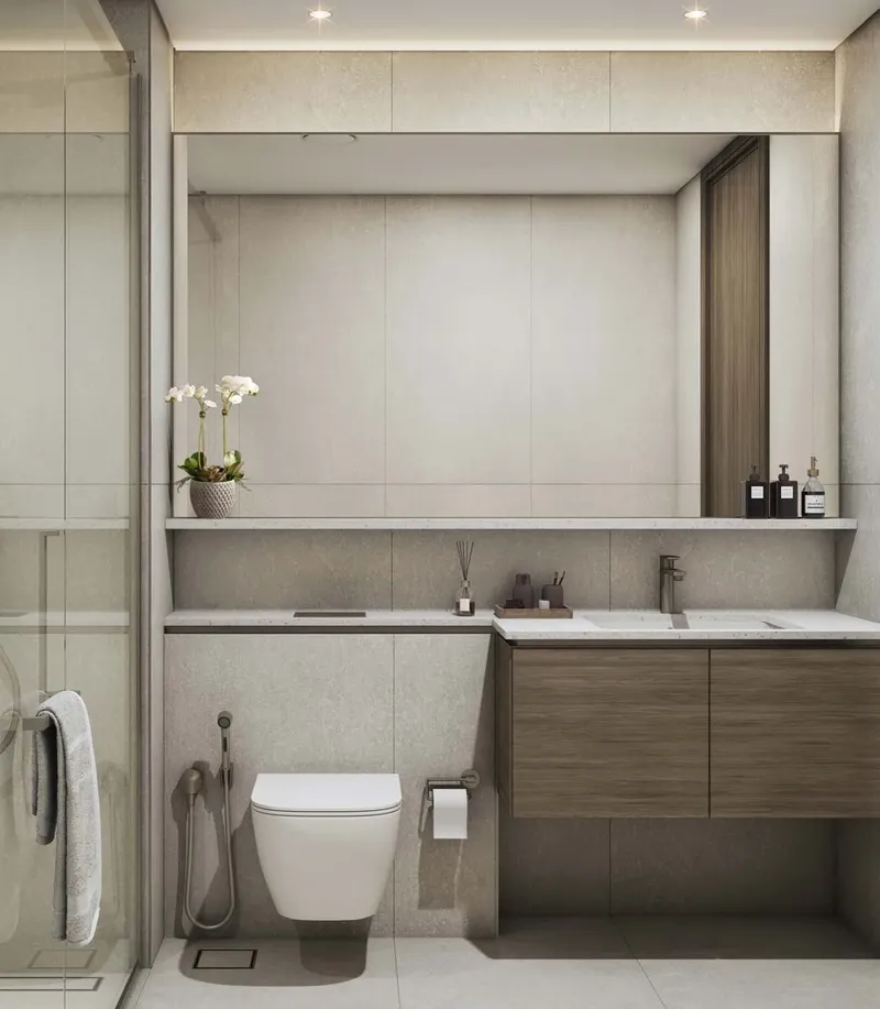 Interior at Yachtside Marina Residences in Siniya Island Umm Al Quwain