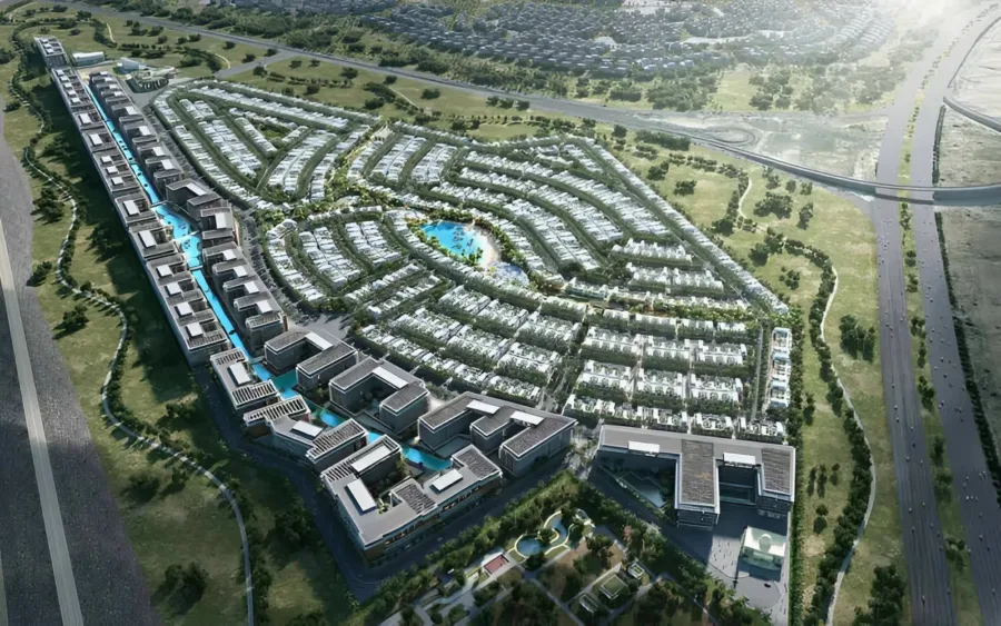 Damac Riverside area in Dubai