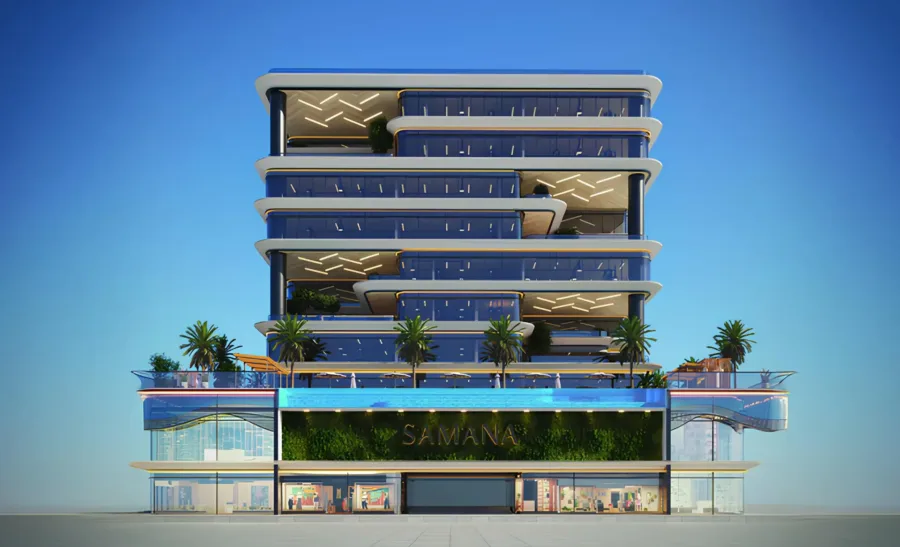Majan area in Dubai